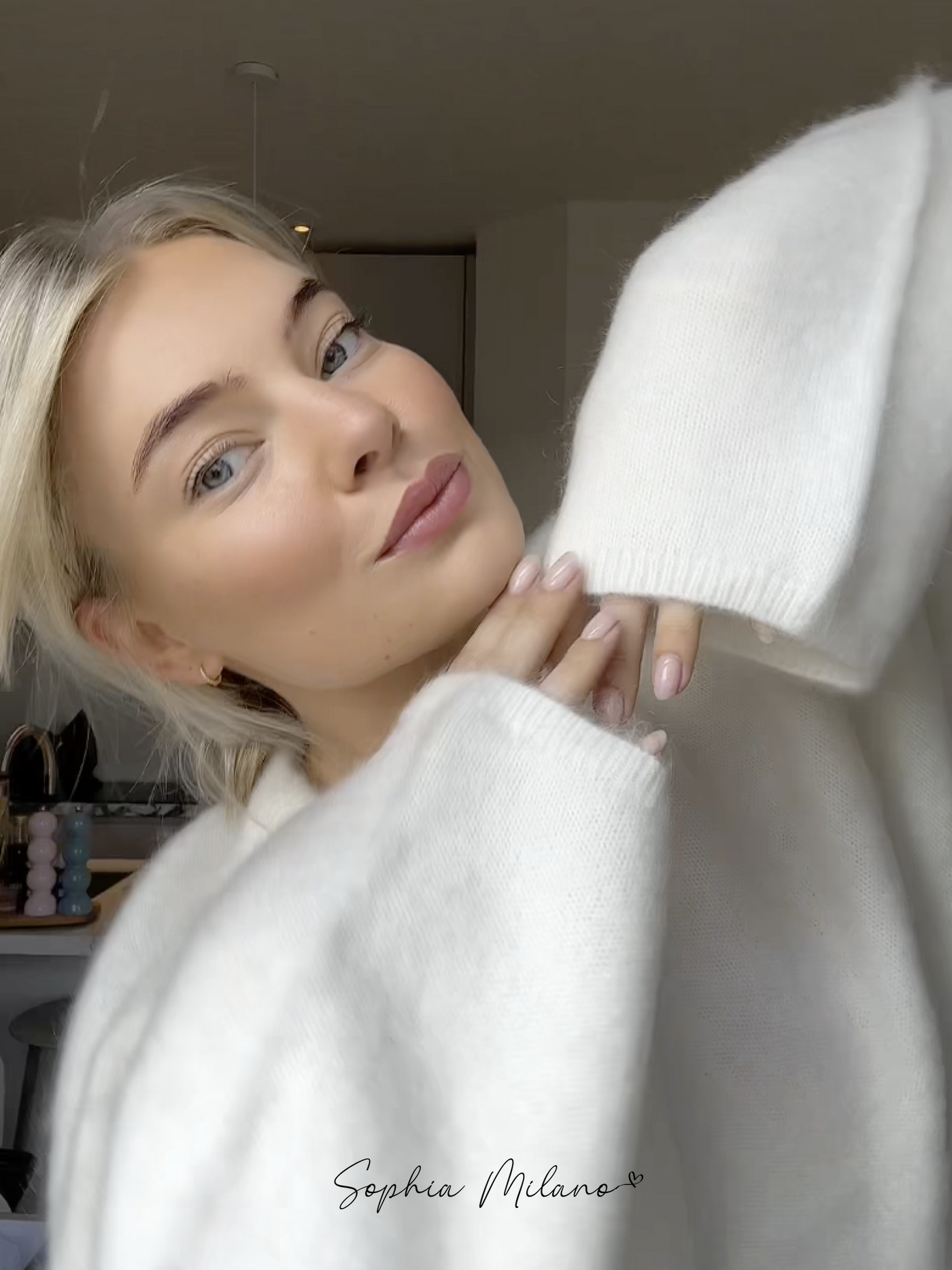 Elena | Mohair Crewneck Pullover