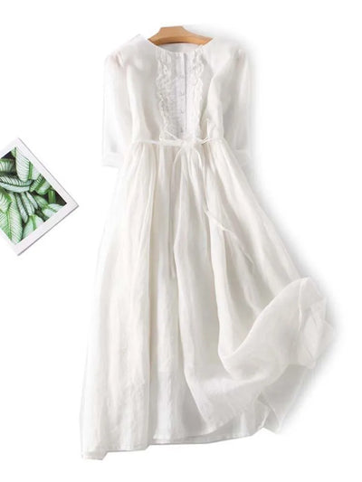 Zola® | Elegantes Leinenkleid