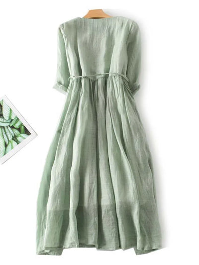 Zola® | Elegantes Leinenkleid