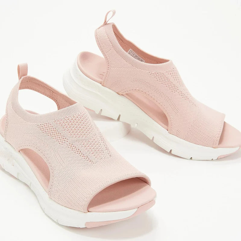 Velda® | Stéphanie Leichte Freizeitschuhe mit offener Zehenpartie