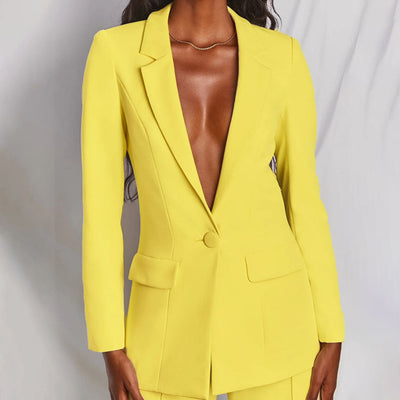 Honey – Elegantes Blazer- und Hosenset für Damen