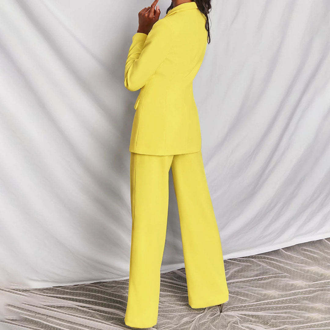 Honey – Elegantes Blazer- und Hosenset für Damen