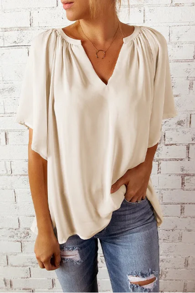 Ilse | Lockere Bluse mit V-Ausschnitt