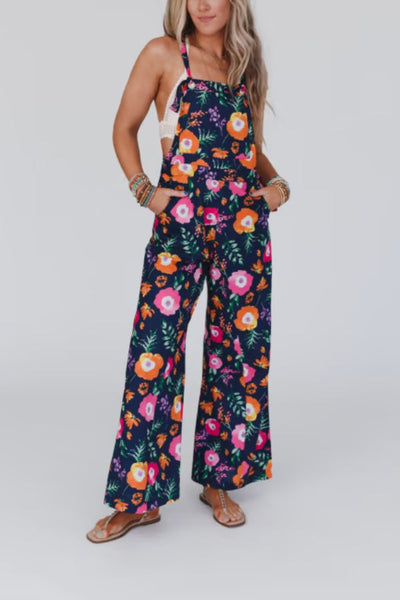 Adela® | Overall mit Birdie-Blumendruck