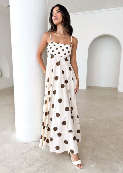 Maxikleid mit Trägern | Eleganter Schnitt | Fließende Silhouette