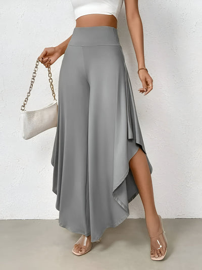Paula | Asymmetrische Hose mit weitem Schnitt