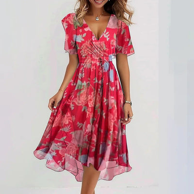 Priscilla® | Elegantes Kurzarmkleid