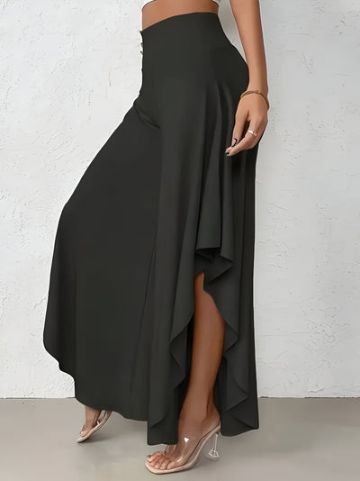 Paula | Asymmetrische Hose mit weitem Schnitt