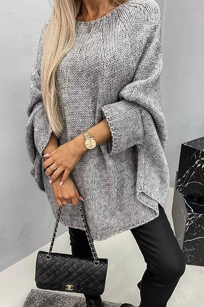 Oversized Strickpullover | Kuschelig & Lässig | Weiche Maschen