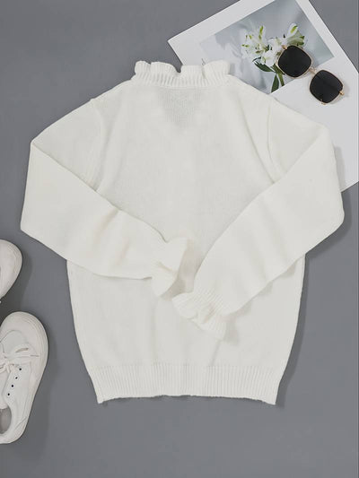 Fernanda® | Pullover mit ausgefallenen Knöpfen