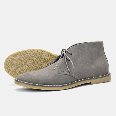 Petr - klassischer desert-stiefel für männer im vintage-stil