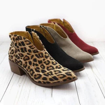 Sabina® | Stylische Stiefeletten mit seitlichem Reißverschluss