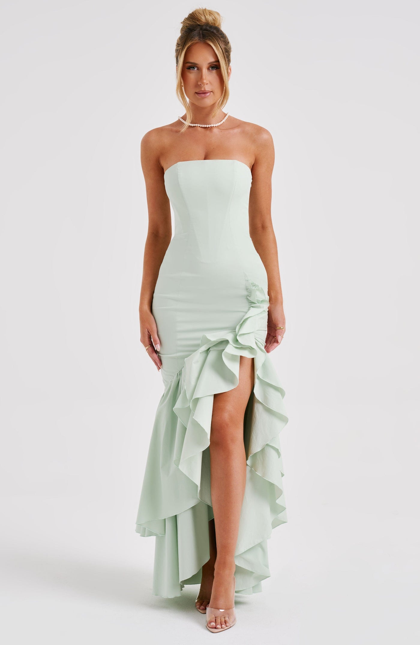 Salbei Angelina Maxi Dress