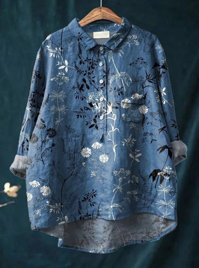 Mirabel® | Schicke florale Seidenbluse