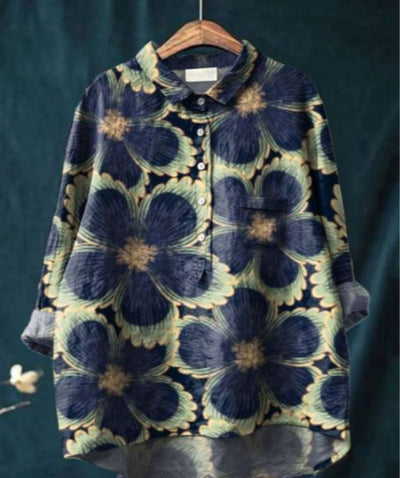 Mirabel® | Schicke florale Seidenbluse