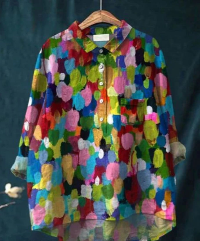 Mirabel® | Schicke florale Seidenbluse