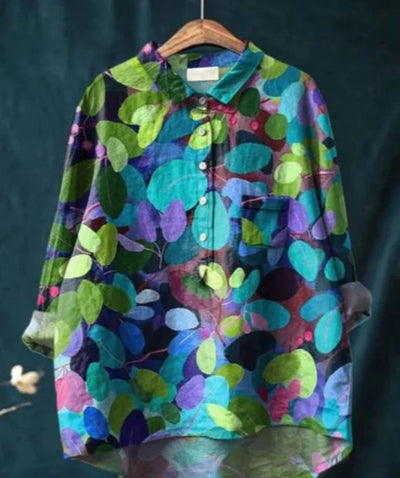Mirabel® | Schicke florale Seidenbluse