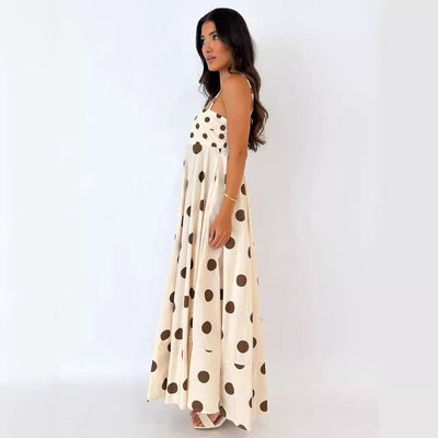 Maxikleid mit Trägern | Eleganter Schnitt | Fließende Silhouette