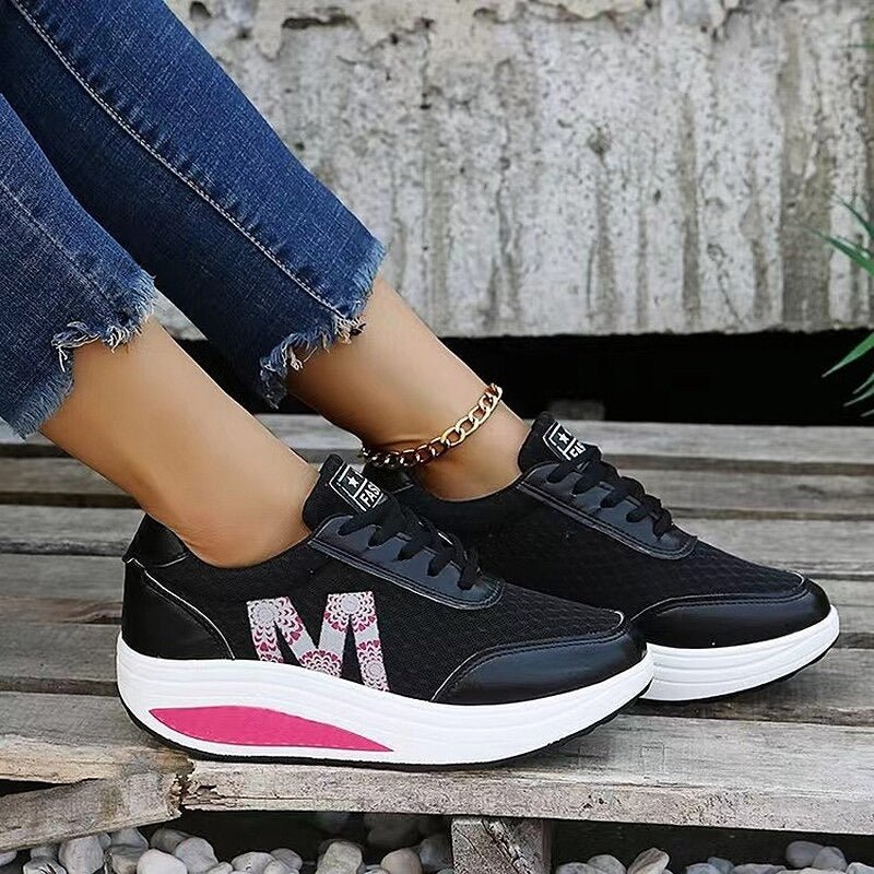 Holly® | Schwarze Sneakers für Damen (Neue Kollektion)