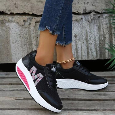 Holly® | Schwarze Sneakers für Damen (Neue Kollektion)