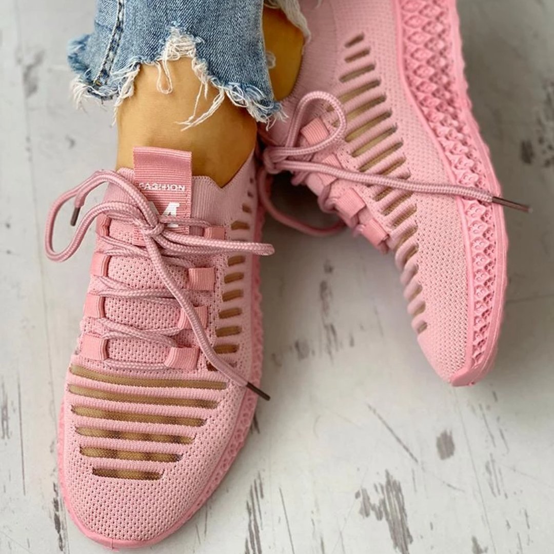 Katherine® | Gelbe Stoffsneaker für Damen (Neue Kollektion)