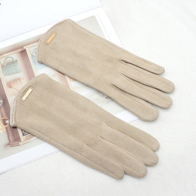 Carolin | Klassisch und vielseitig Wildlederhandschuhe