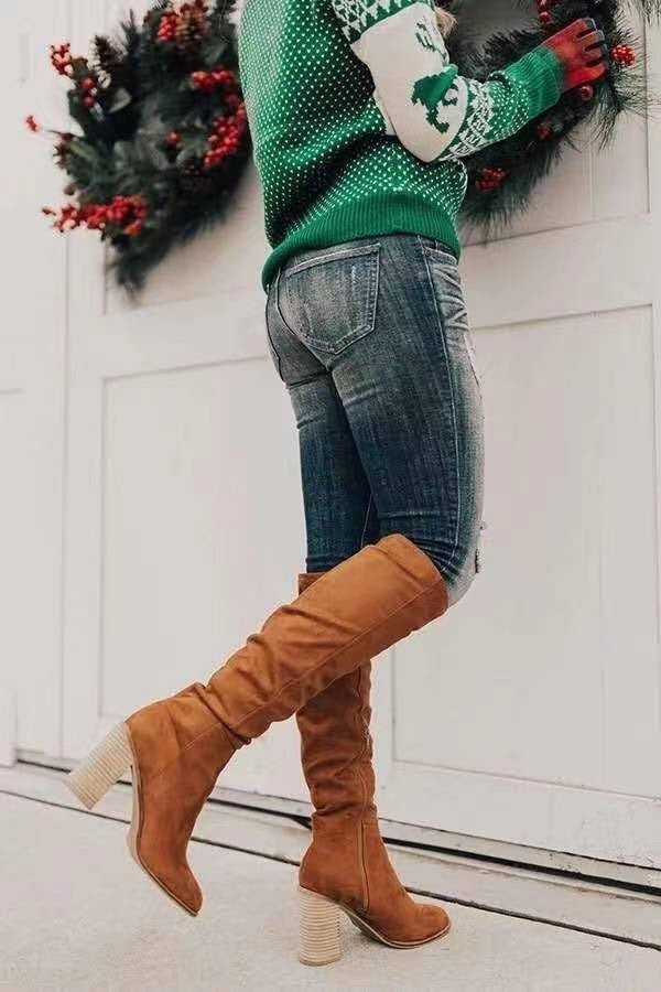 Sophie® | Lange Wildlederstiefel