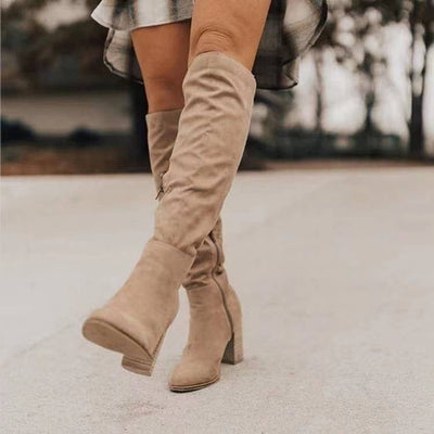 Sophie® | Lange Wildlederstiefel