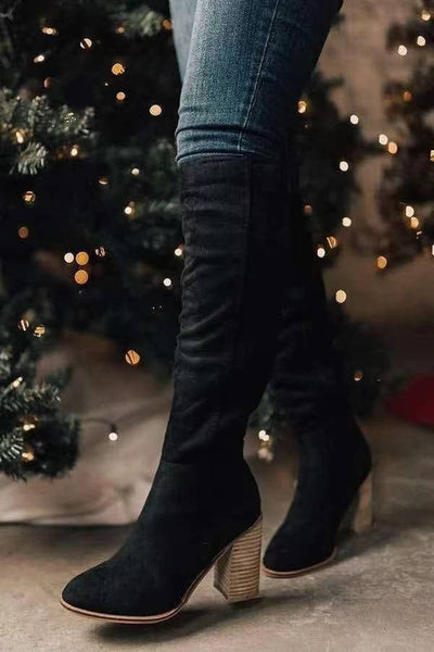 Sophie® | Lange Wildlederstiefel