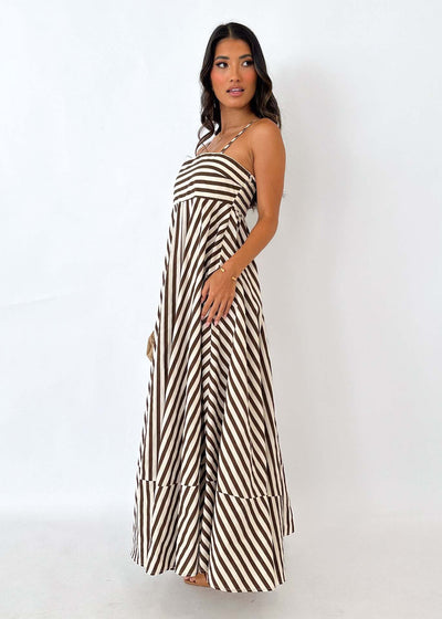 Maxikleid mit Trägern | Eleganter Schnitt | Fließende Silhouette