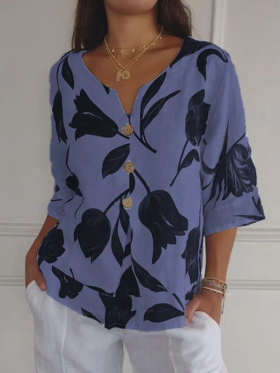 Anouk® | Damen-Shirt mit V-Ausschnitt