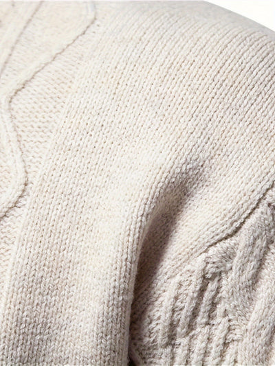 Bequemer Vintage Strickpullover