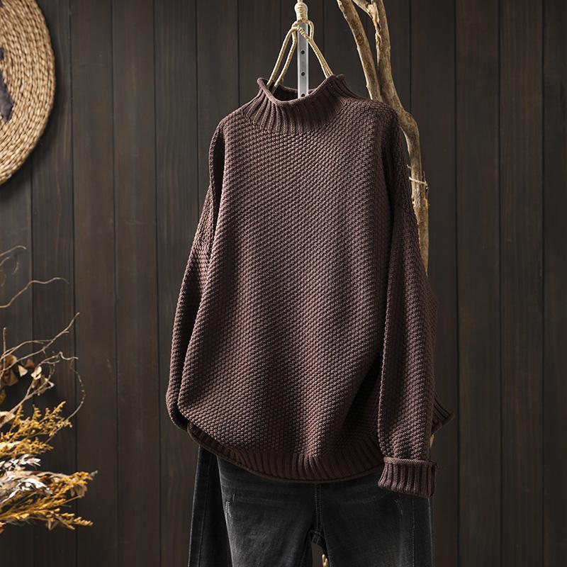 Leonie | Hohe Kragen Pullover