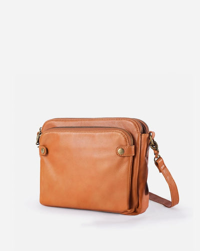 Schultertasche aus weichem Kunstleder | Kompakt & Vielseitig | Zeitlose Eleganz