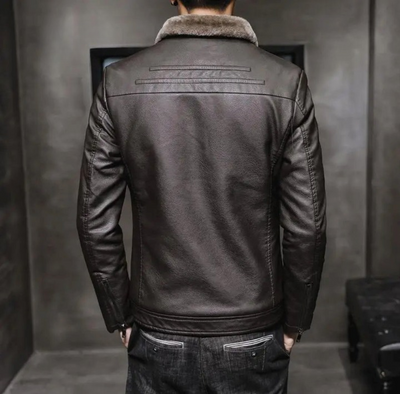 Jacke mit Kragen und Seitentaschen für Herren
