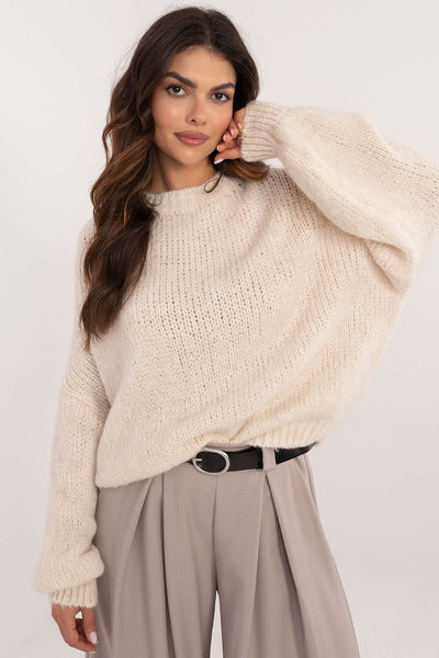 Kuscheliger Strickpullover | Weite Ärmel | Lässiger Komfort