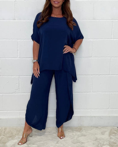 Stefanie | 2-Teiliges Set mit Langärmeliger Hose