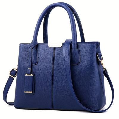Elegante Handtasche | Strukturiertes Kunstleder | Vielseitiges Design