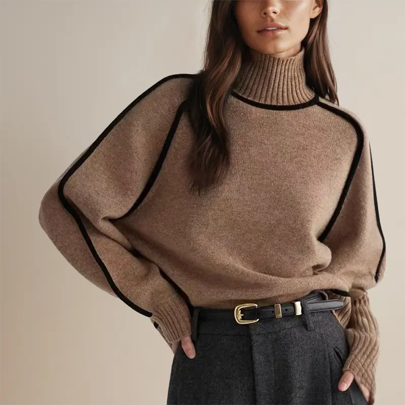 Emilia | Kaschmir Rollkragenpullover für Luxusmomente