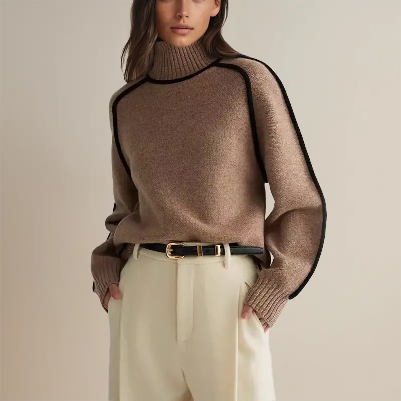 Emilia | Kaschmir Rollkragenpullover für Luxusmomente