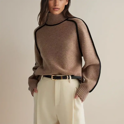 Emilia | Kaschmir Rollkragenpullover für Luxusmomente