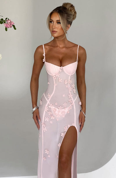 Dalary Blush Maxi Dress