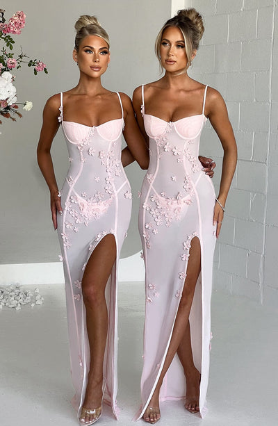 Dalary Blush Maxi Dress