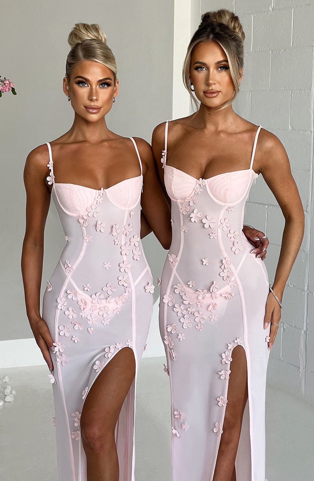 Dalary Blush Maxi Dress