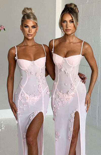 Dalary Blush Maxi Dress
