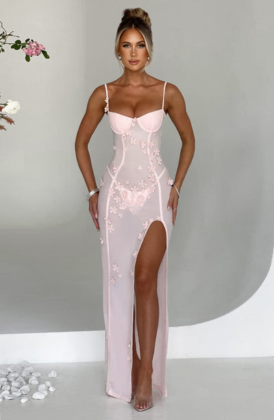 Dalary Blush Maxi Dress