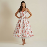 Weiß / Floral