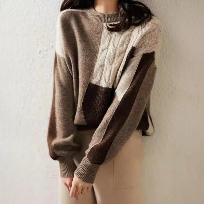 Stylischer kuscheliger Pullover für Damen