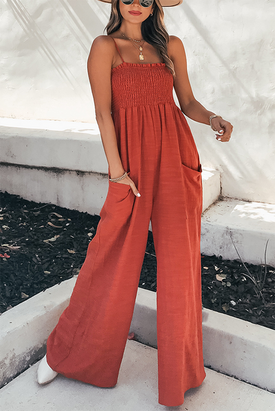 Victoria® | Einfarbiger, lässiger Overall aus Gaze