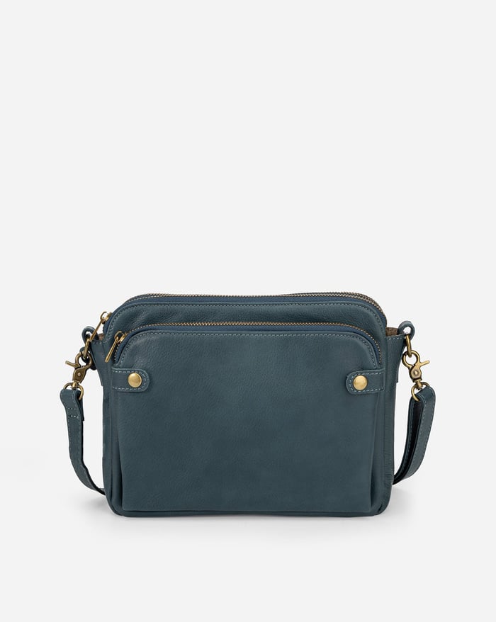 Schultertasche aus weichem Kunstleder | Kompakt & Vielseitig | Zeitlose Eleganz